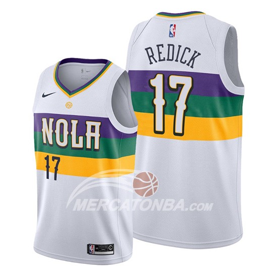 Maglia New Orleans Pelicans J.j. Rossoick Citta Bianco